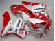 Affordable 2005-2006 Red White Honda CBR600RR Bike Fairings