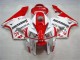 Affordable 2005-2006 Red White Honda CBR600RR Bike Fairings