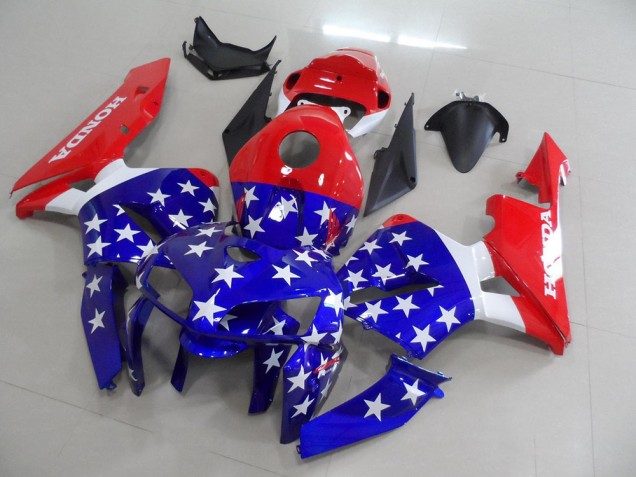 Affordable 2005-2006 America Flag Honda CBR600RR Motorcycle Fairings Affordable 2005-2006 America Flag Honda CBR600RR Motorcycle Fairings