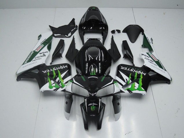 Affordable 2005-2006 Black Monster Honda CBR600RR Motorcycle Fairing Affordable 2005-2006 Black Monster Honda CBR600RR Motorcycle Fairing