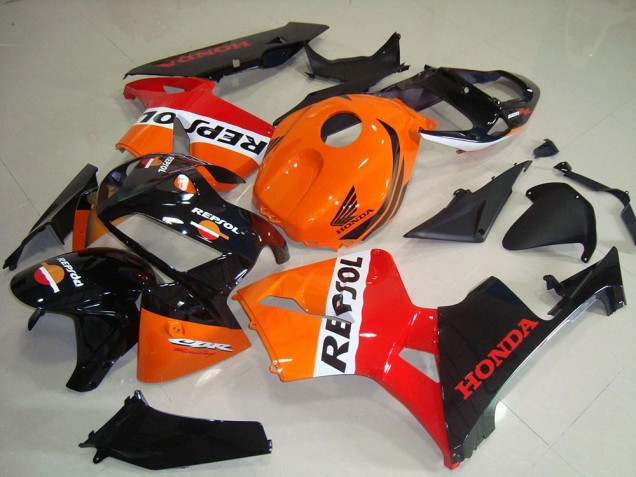 Affordable 2005-2006 Repsol Honda CBR600RR Motorcycle Fairings Bodywork