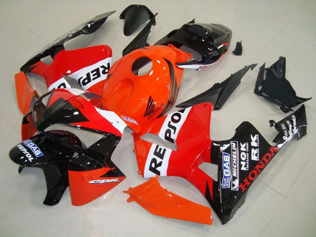 Affordable 2005-2006 Repsol Honda CBR600RR Motorbike Fairing Kits