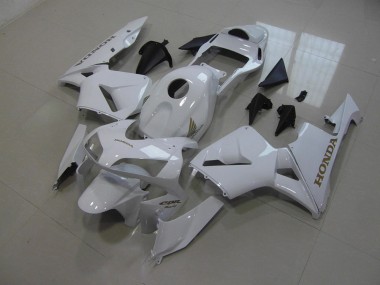 Affordable 2005-2006 White Honda CBR600RR Motorcycle Fairings & Bodywork