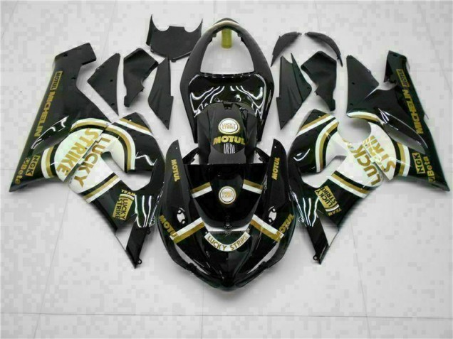 Affordable 2005-2006 Black Kawasaki ZX6R Motorcylce Fairings Affordable 2005-2006 Black Kawasaki ZX6R Motorcylce Fairings