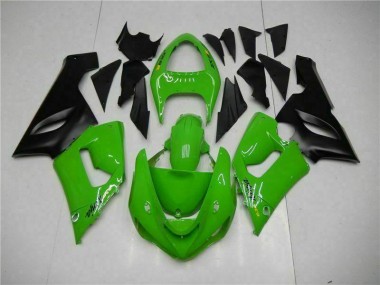 Affordable 2005-2006 Green Kawasaki ZX6R Motorbike Fairing