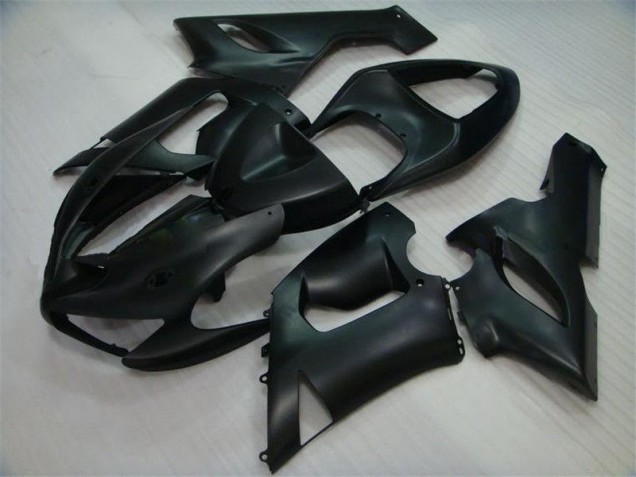 Affordable 2005-2006 Matte Black Kawasaki ZX6R Bike Fairing Affordable 2005-2006 Matte Black Kawasaki ZX6R Bike Fairing