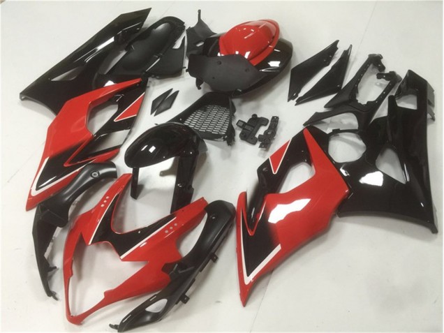 Affordable 2005-2006 Red Black Suzuki GSXR 1000 Motorbike Fairing Affordable 2005-2006 Red Black Suzuki GSXR 1000 Motorbike Fairing