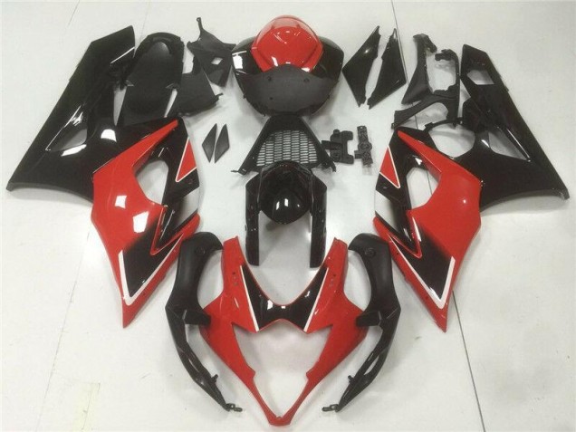 Affordable 2005-2006 Red Black Suzuki GSXR 1000 Motorbike Fairing Affordable 2005-2006 Red Black Suzuki GSXR 1000 Motorbike Fairing