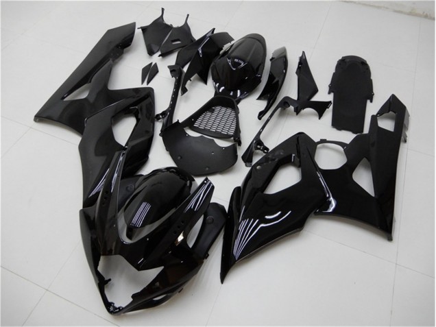 Affordable 2005-2006 Glossy Black Suzuki GSXR 1000 Bike Fairings Affordable 2005-2006 Glossy Black Suzuki GSXR 1000 Bike Fairings