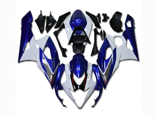 Affordable 2005-2006 White Blue Suzuki GSXR 1000 Motorcycle Bodywork Affordable 2005-2006 White Blue Suzuki GSXR 1000 Motorcycle Bodywork