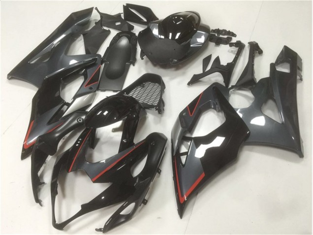 Affordable 2005-2006 Black Grey Suzuki GSXR 1000 Moto Fairings Affordable 2005-2006 Black Grey Suzuki GSXR 1000 Moto Fairings