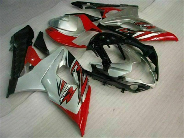 Affordable 2005-2006 Red White Suzuki GSXR 1000 Motorcyle Fairings Affordable 2005-2006 Red White Suzuki GSXR 1000 Motorcyle Fairings