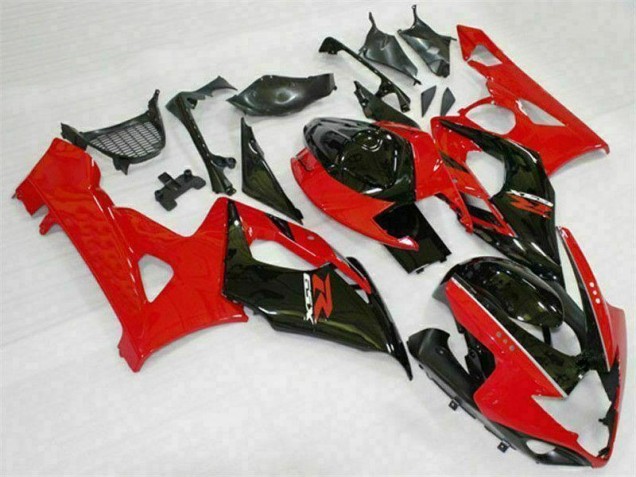 Affordable 2005-2006 Red Black Suzuki GSXR 1000 Motorcycle Fairings Affordable 2005-2006 Red Black Suzuki GSXR 1000 Motorcycle Fairings