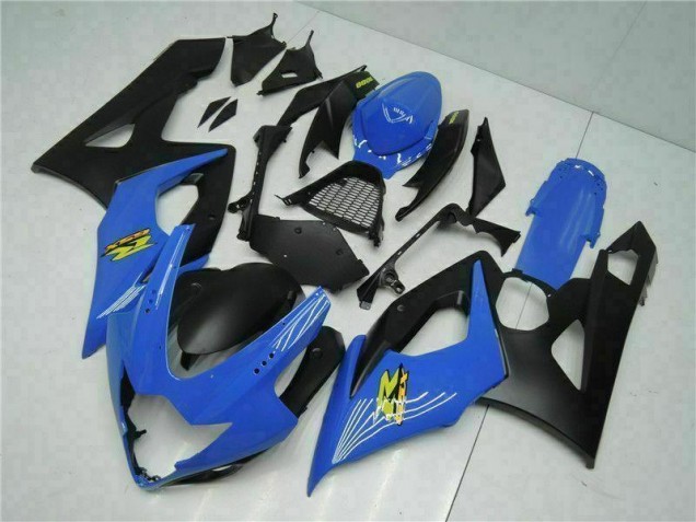 Affordable 2005-2006 Blue Black Suzuki GSXR 1000 Motorcycle Fairing Kit Affordable 2005-2006 Blue Black Suzuki GSXR 1000 Motorcycle Fairing Kit