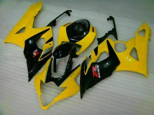 Affordable 2005-2006 Yellow Black Suzuki GSXR 1000 Motor Bike Fairings Affordable 2005-2006 Yellow Black Suzuki GSXR 1000 Motor Bike Fairings