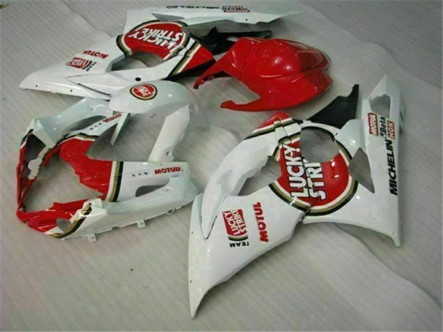 Affordable 2005-2006 Red White Suzuki GSXR 1000 Motorcycle Replacement Fairings Affordable 2005-2006 Red White Suzuki GSXR 1000 Motorcycle Replacement Fairings
