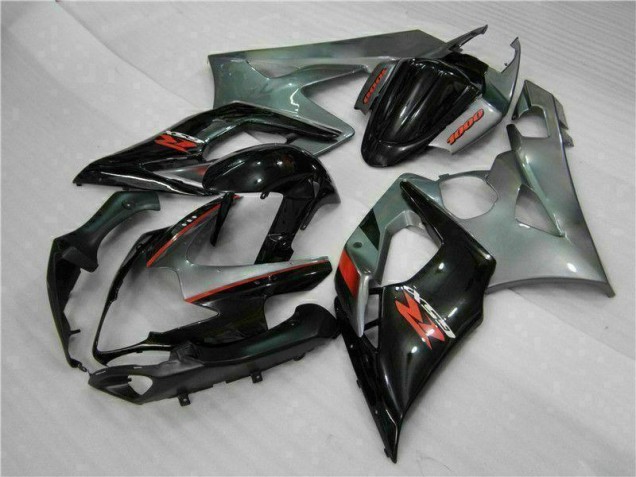 Affordable 2005-2006 Grey Black Suzuki GSXR 1000 Motorcyle Fairings Affordable 2005-2006 Grey Black Suzuki GSXR 1000 Motorcyle Fairings