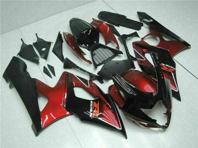 Affordable 2005-2006 Red Black Suzuki GSXR 1000 Motorcycle Fairings & Bodywork Affordable 2005-2006 Red Black Suzuki GSXR 1000 Motorcycle Fairings & Bodywork