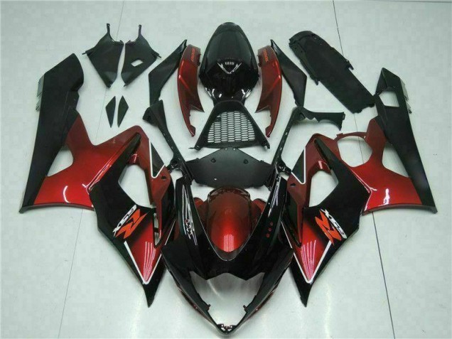 Affordable 2005-2006 Red Black Suzuki GSXR 1000 Motorcycle Fairings & Bodywork Affordable 2005-2006 Red Black Suzuki GSXR 1000 Motorcycle Fairings & Bodywork