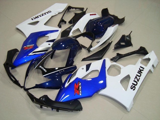 Affordable 2005-2006 Blue White Black Suzuki GSXR 1000 Motorbike Fairing Affordable 2005-2006 Blue White Black Suzuki GSXR 1000 Motorbike Fairing
