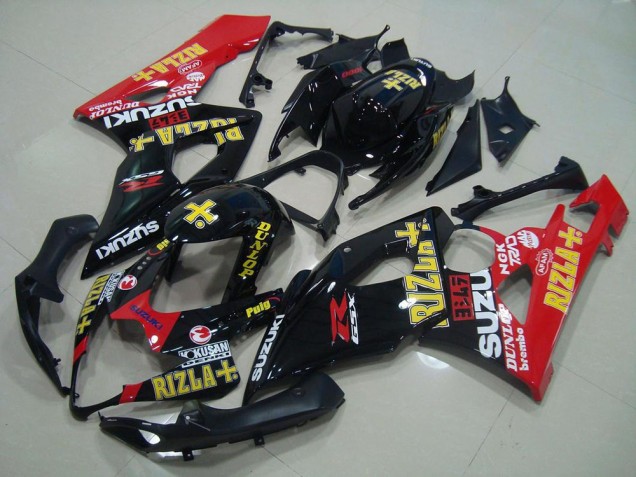 Affordable 2005-2006 Black Red Rizla Suzuki GSXR 1000 Motorcycle Replacement Fairings Affordable 2005-2006 Black Red Rizla Suzuki GSXR 1000 Motorcycle Replacement Fairings