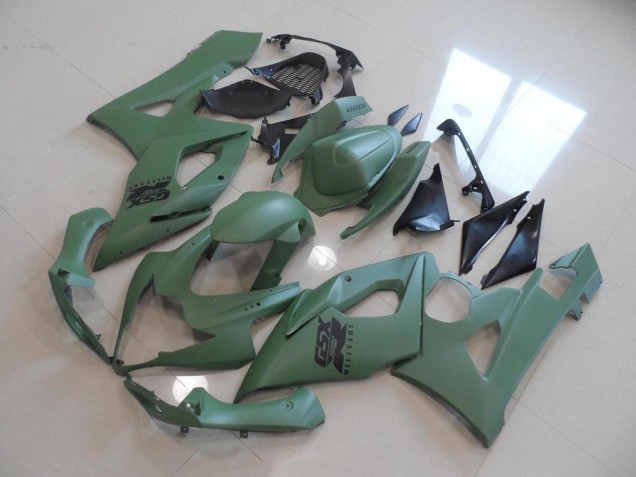 Affordable 2005-2006 Matte Army Green Suzuki GSXR 1000 Motorcyle Fairings Affordable 2005-2006 Matte Army Green Suzuki GSXR 1000 Motorcyle Fairings