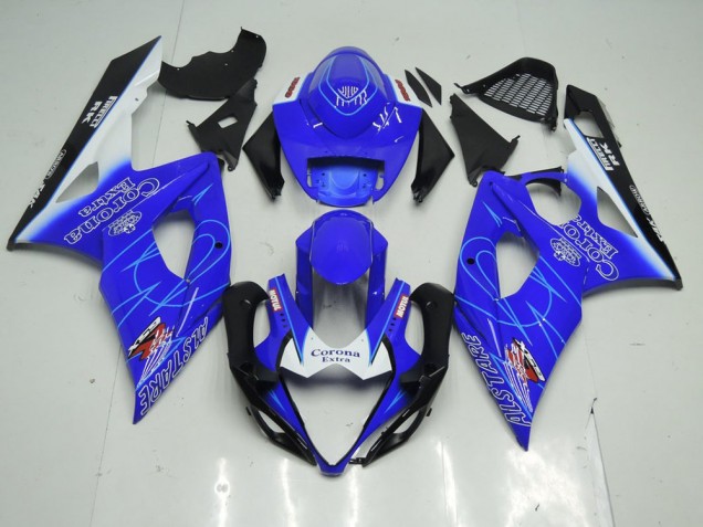 Affordable 2005-2006 Blue Corona Suzuki GSXR 1000 Motor Fairings Affordable 2005-2006 Blue Corona Suzuki GSXR 1000 Motor Fairings