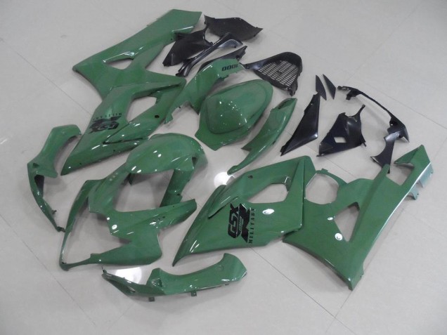 Affordable 2005-2006 Glossy Army Green Suzuki GSXR 1000 Motorcycle Fairing Affordable 2005-2006 Glossy Army Green Suzuki GSXR 1000 Motorcycle Fairing