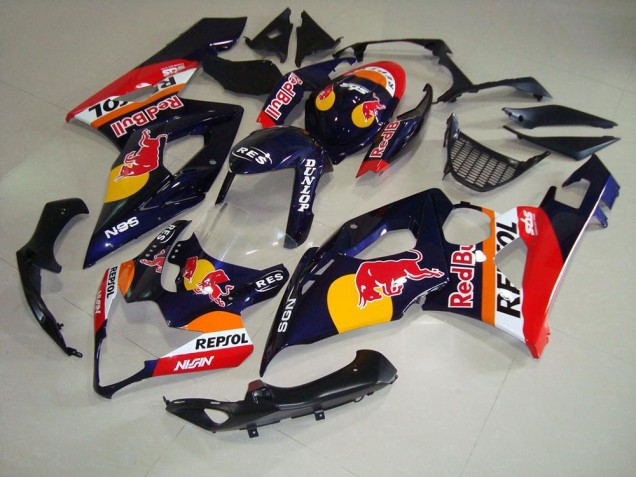 Affordable 2005-2006 Red Bull Repsol Suzuki GSXR 1000 Motorcycle Fairing Kits Affordable 2005-2006 Red Bull Repsol Suzuki GSXR 1000 Motorcycle Fairing Kits