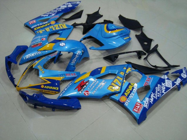Affordable 2005-2006 Light Blue Rizzla Suzuki GSXR 1000 Motor Bike Fairings Affordable 2005-2006 Light Blue Rizzla Suzuki GSXR 1000 Motor Bike Fairings