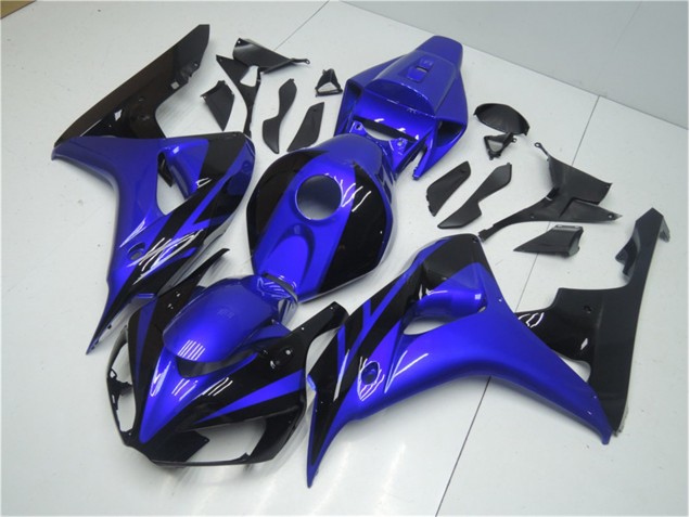Affordable 2006-2007 Blue Black Honda CBR1000RR Moto Fairings Affordable 2006-2007 Blue Black Honda CBR1000RR Moto Fairings