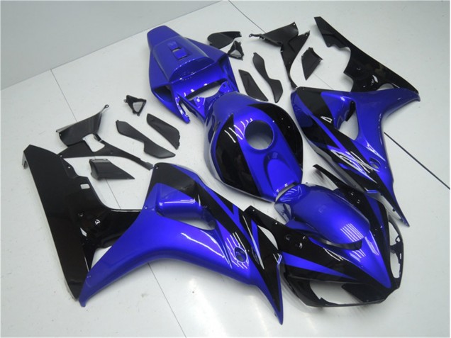 Affordable 2006-2007 Blue Black Honda CBR1000RR Moto Fairings Affordable 2006-2007 Blue Black Honda CBR1000RR Moto Fairings