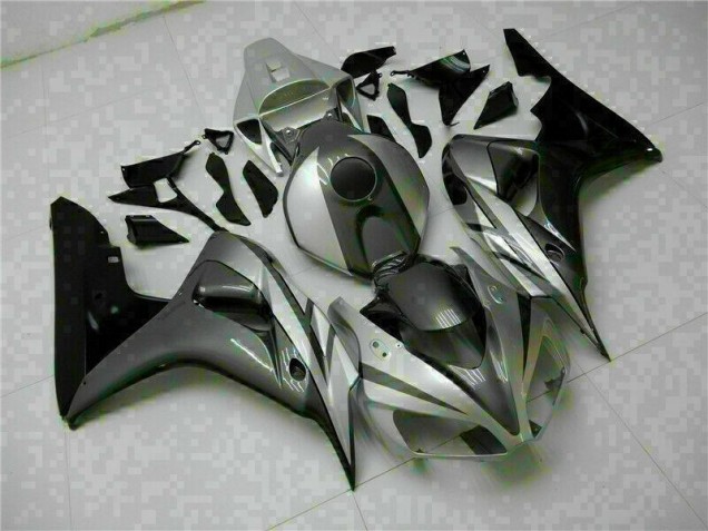 Affordable 2006-2007 Silver Honda CBR1000RR Motorbike Fairing