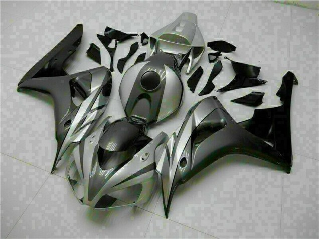 Affordable 2006-2007 Silver Honda CBR1000RR Motorbike Fairing