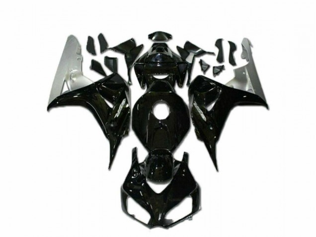 Affordable 2006-2007 Black Honda CBR1000RR Bike Fairings