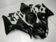Affordable 2006-2007 Glossy Black Honda CBR1000RR Bike Fairing