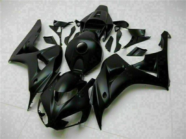 Affordable 2006-2007 Black Honda CBR1000RR Bike Fairing Kit