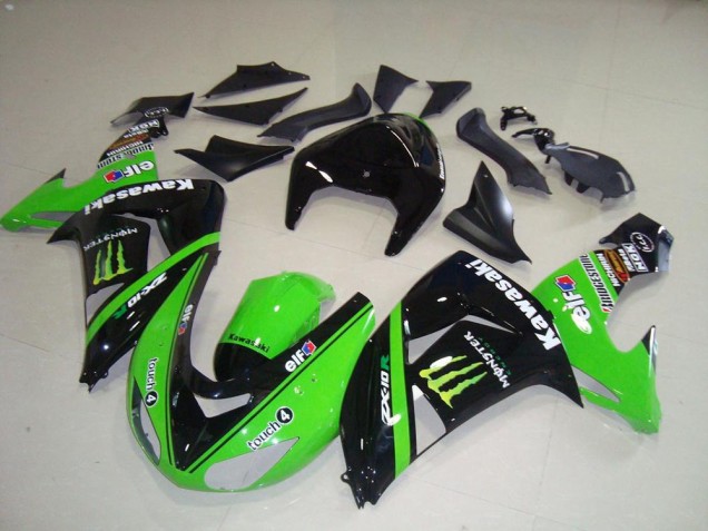 Affordable 2006-2007 Green Monster Kawasaki ZX10R Motor Fairings Affordable 2006-2007 Green Monster Kawasaki ZX10R Motor Fairings