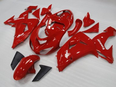 Affordable 2006-2007 Red Kawasaki ZX10R Motorbike Fairings