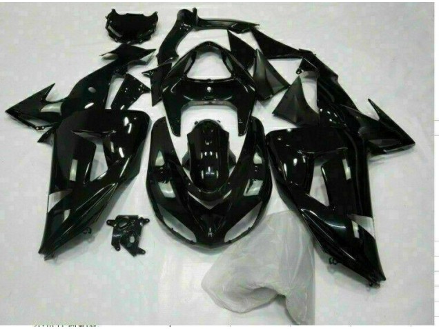 Affordable 2006-2007 Glossy Black Kawasaki ZX10R Motorcycle Replacement Fairings Affordable 2006-2007 Glossy Black Kawasaki ZX10R Motorcycle Replacement Fairings