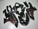 Affordable 2006-2007 Black Grey Red Kawasaki ZX10R Motorbike Fairing Affordable 2006-2007 Black Grey Red Kawasaki ZX10R Motorbike Fairing