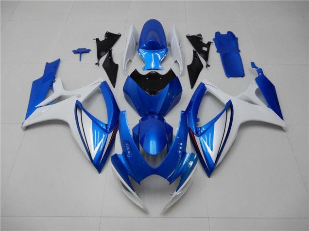 Affordable 2006-2007 Blue White Suzuki GSXR 600/750 Motorcycle Bodywork Affordable 2006-2007 Blue White Suzuki GSXR 600/750 Motorcycle Bodywork