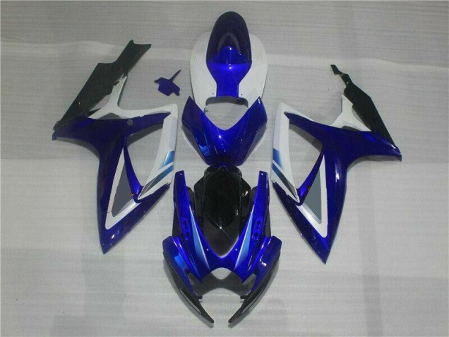 Affordable 2006-2007 Blue White Suzuki GSXR 600/750 Bike Fairing Affordable 2006-2007 Blue White Suzuki GSXR 600/750 Bike Fairing