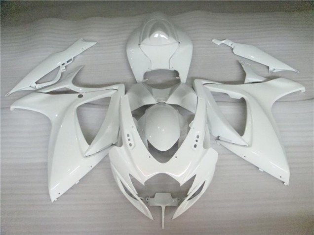 Affordable 2006-2007 Pearl White Suzuki GSXR 600/750 Motorbike Fairing Affordable 2006-2007 Pearl White Suzuki GSXR 600/750 Motorbike Fairing