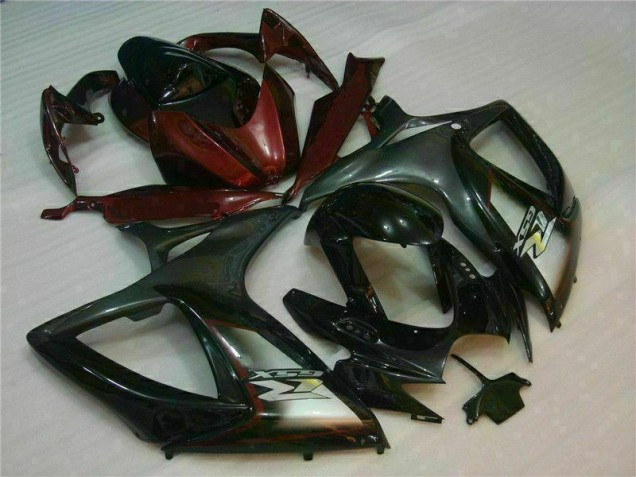 Affordable 2006-2007 Black Red Suzuki GSXR 600/750 Motorcycle Fairings Affordable 2006-2007 Black Red Suzuki GSXR 600/750 Motorcycle Fairings