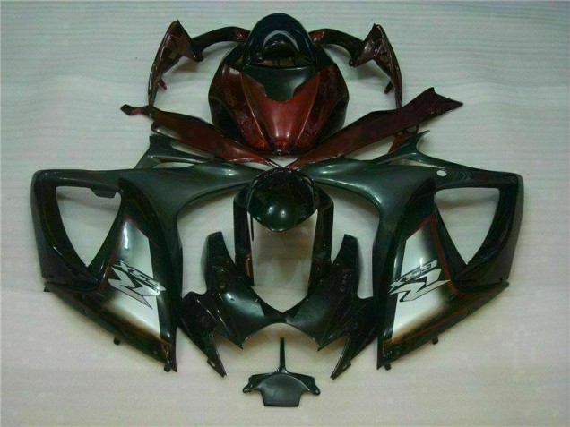 Affordable 2006-2007 Black Red Suzuki GSXR 600/750 Motorcycle Fairings Affordable 2006-2007 Black Red Suzuki GSXR 600/750 Motorcycle Fairings