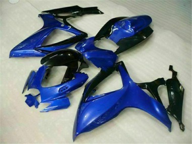 Affordable 2006-2007 Blue Suzuki GSXR 600/750 Motorcycle Fairing
