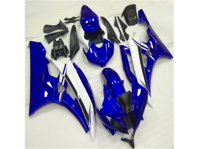 Affordable 2006-2007 Blue White Yamaha YZF R6 Motorbike Fairing Affordable 2006-2007 Blue White Yamaha YZF R6 Motorbike Fairing