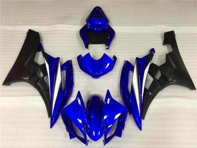 Affordable 2006-2007 Blue Black Yamaha YZF R6 Motorcycle Fairings Kits Affordable 2006-2007 Blue Black Yamaha YZF R6 Motorcycle Fairings Kits