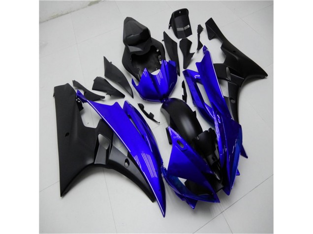 Affordable 2006-2007 Blue Black Yamaha YZF R6 Motorcycle Replacement Fairings & Bodywork Affordable 2006-2007 Blue Black Yamaha YZF R6 Motorcycle Replacement Fairings & Bodywork